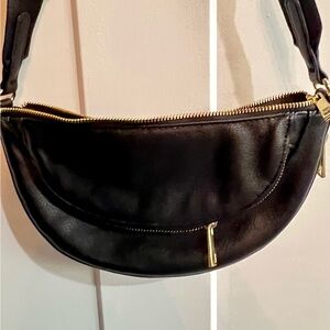 Sondra Roberts Black Crossbody Bag